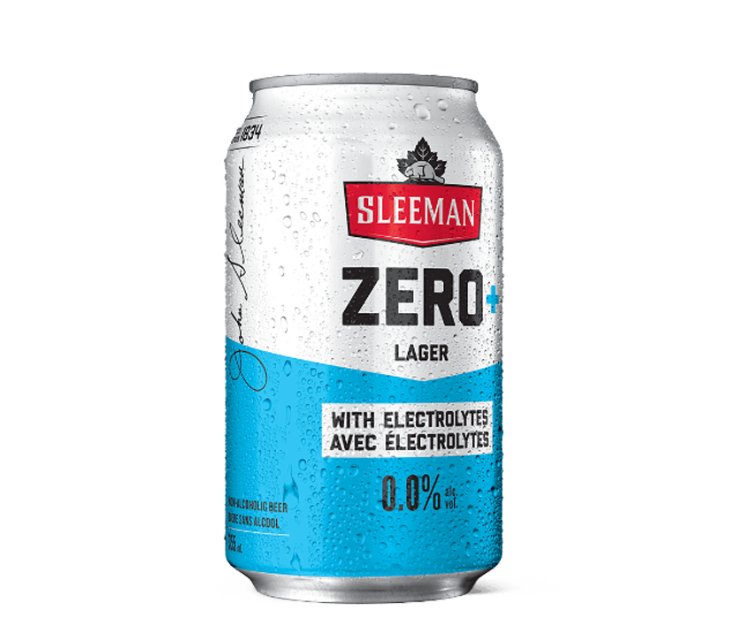 A 355 ml can of Clear Zero+ With Electrolytes