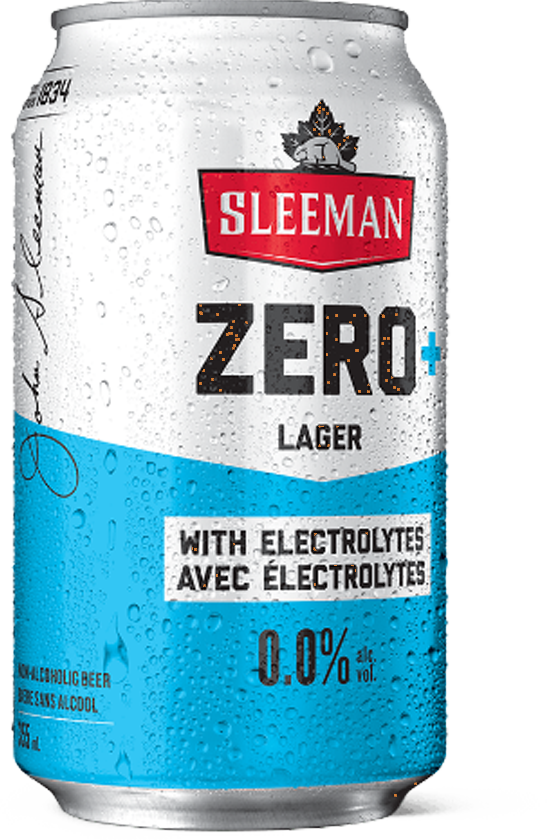 A 355ml can of Sleeman Zero+