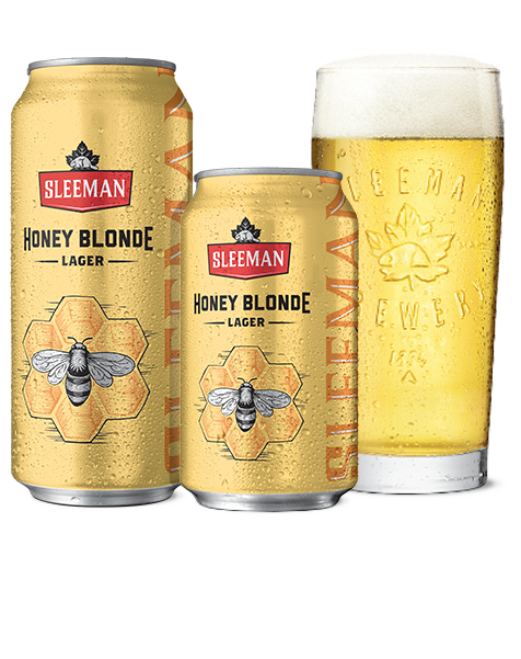 Can of Honey Blonde Lager