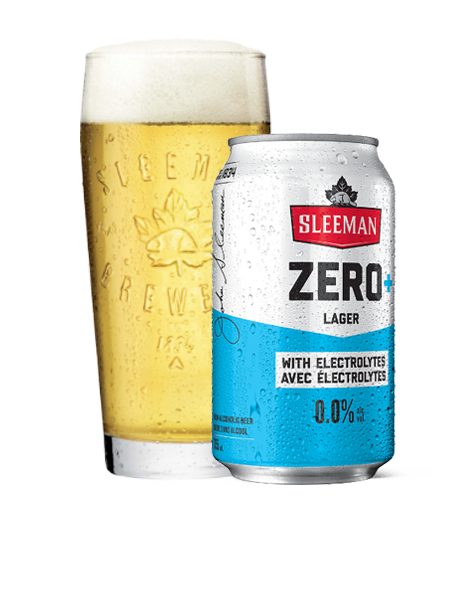 Can of Sleeman Zero+